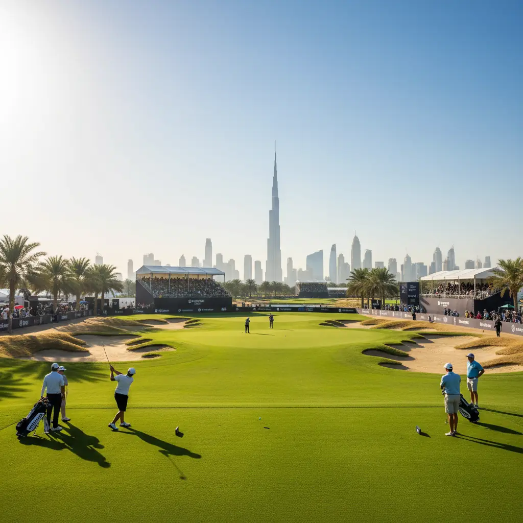 Dubai Golf Panorama